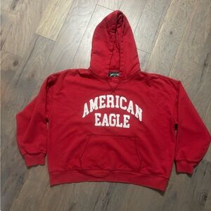American Eagle Outfitters Vibrant Red Sweatshirt